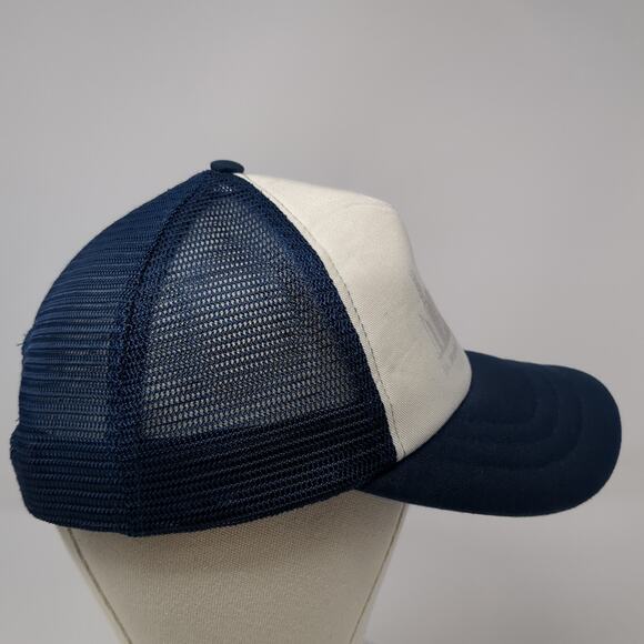 St. Marks Future Cities Team Snapback Trucker Hat Blue One Size Mesh Back - Picture 5 of 10